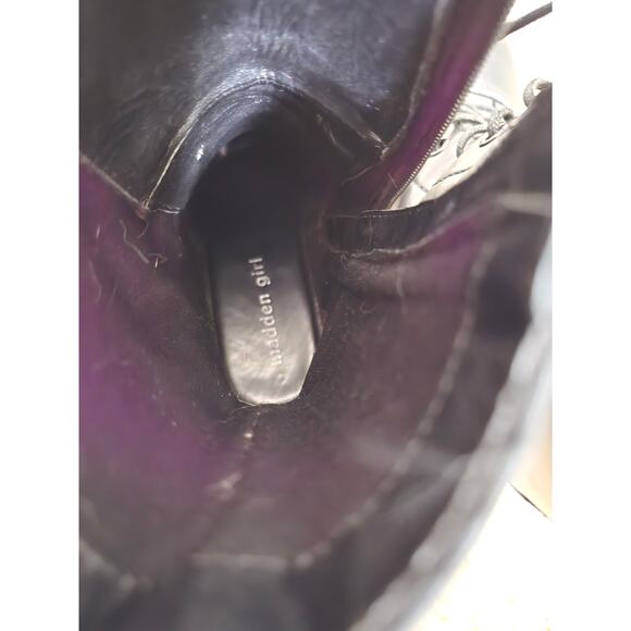 Madden Girl 2" Platform Guster Combat Boots Size 9 EUC - Picture 9 of 10